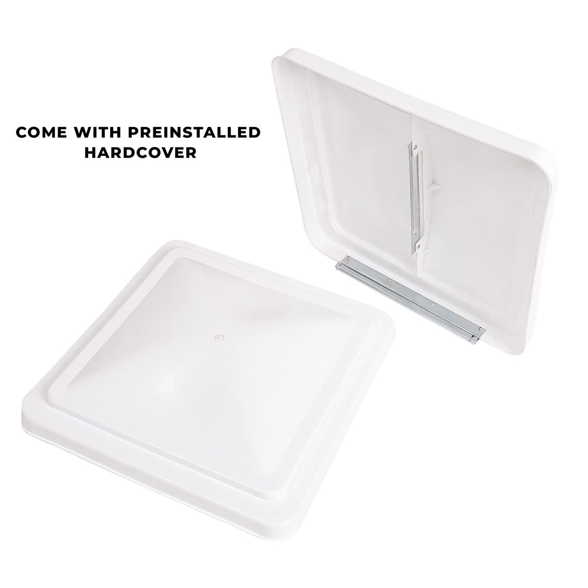 White 2 Pack Roof Vent Cover S95152