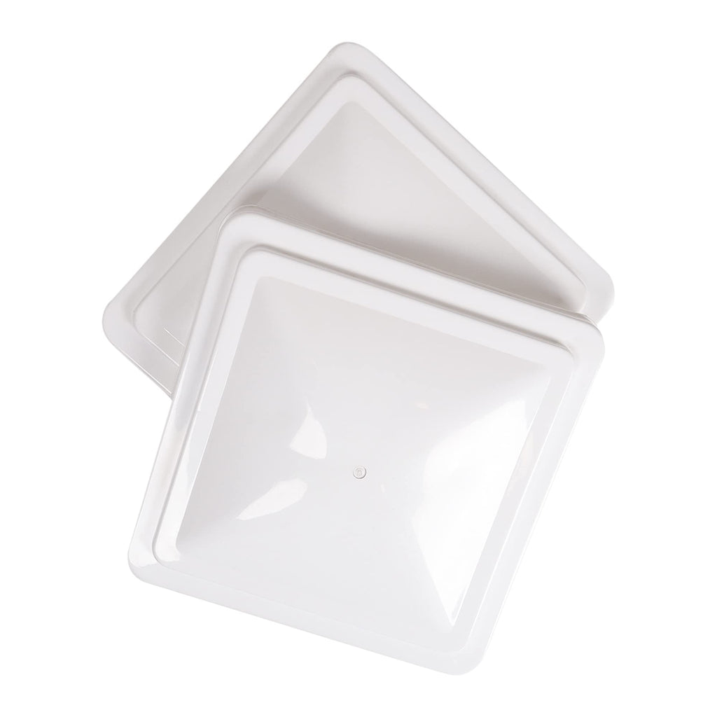 White 2 Pack Roof Vent Cover S95152
