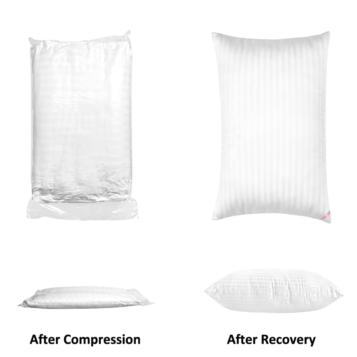 King Size Down Alternative Microfiber Bed Pillows 2 Pack U142