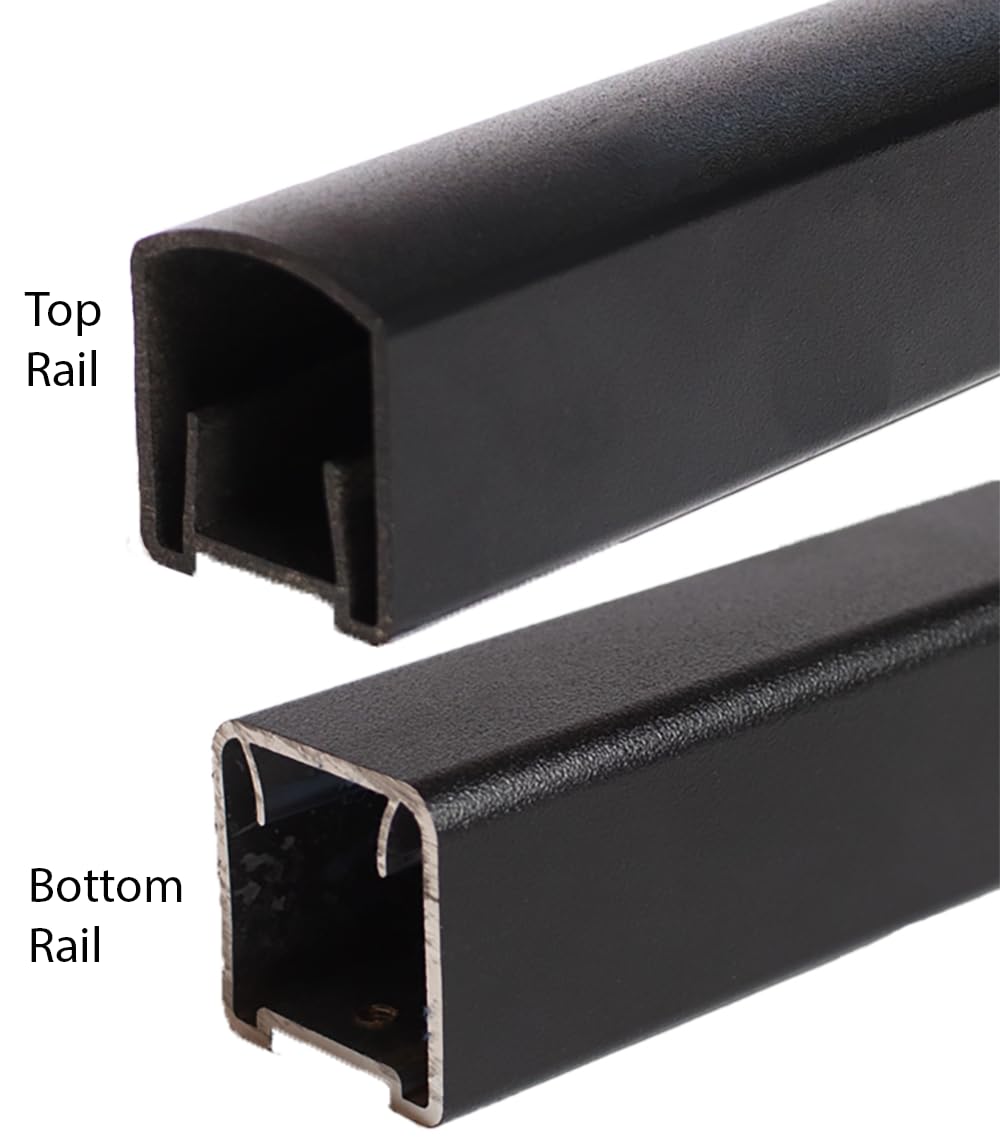 Black Textured Level Rail Kit B417897