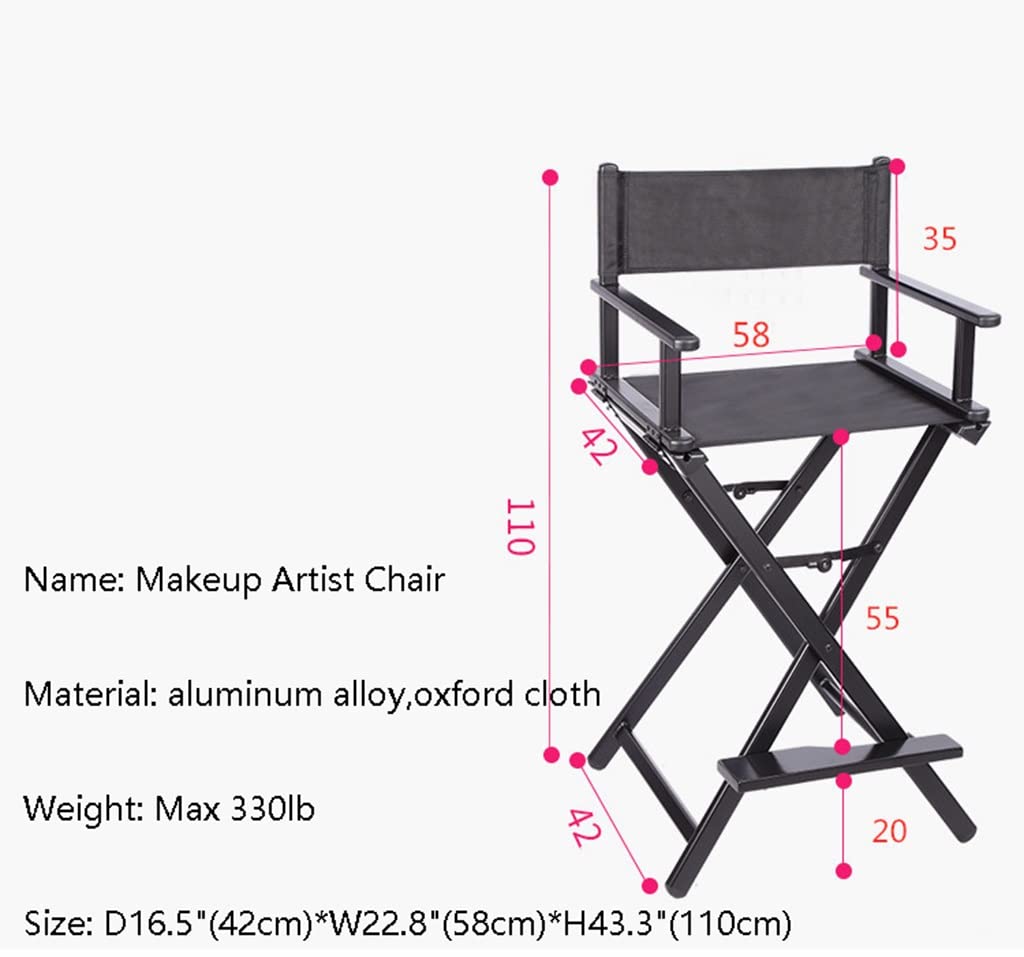 Portable Aluminum Folding Director's Chair W667762