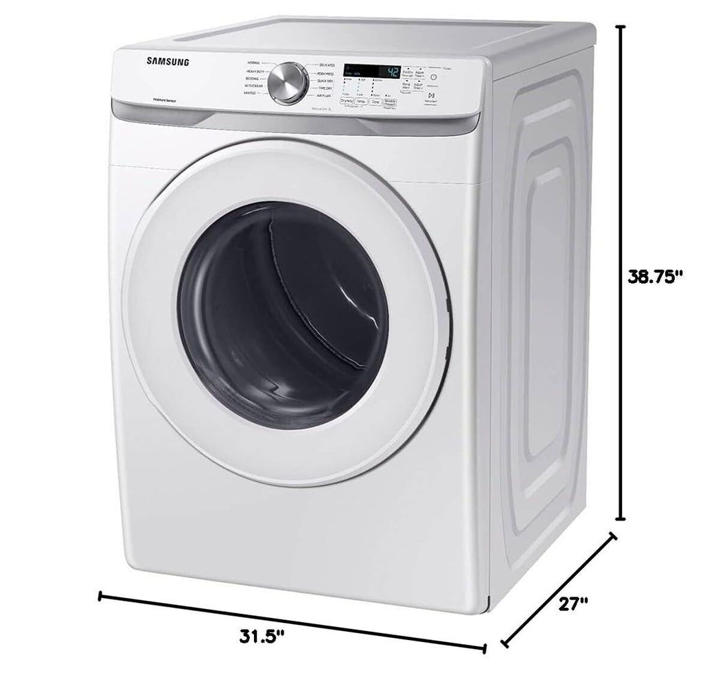 7.5 cu. ft. Front Load Gas Dryer with Sensor Dry, White B542798