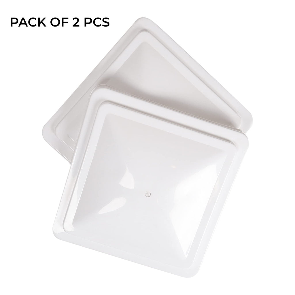 White 2 Pack Roof Vent Cover S95152