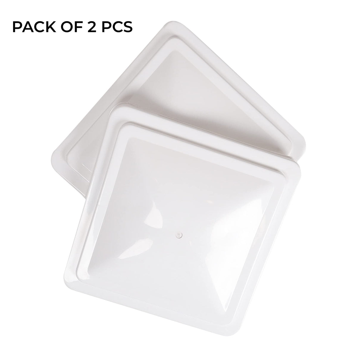 White 2 Pack Roof Vent Cover S95152