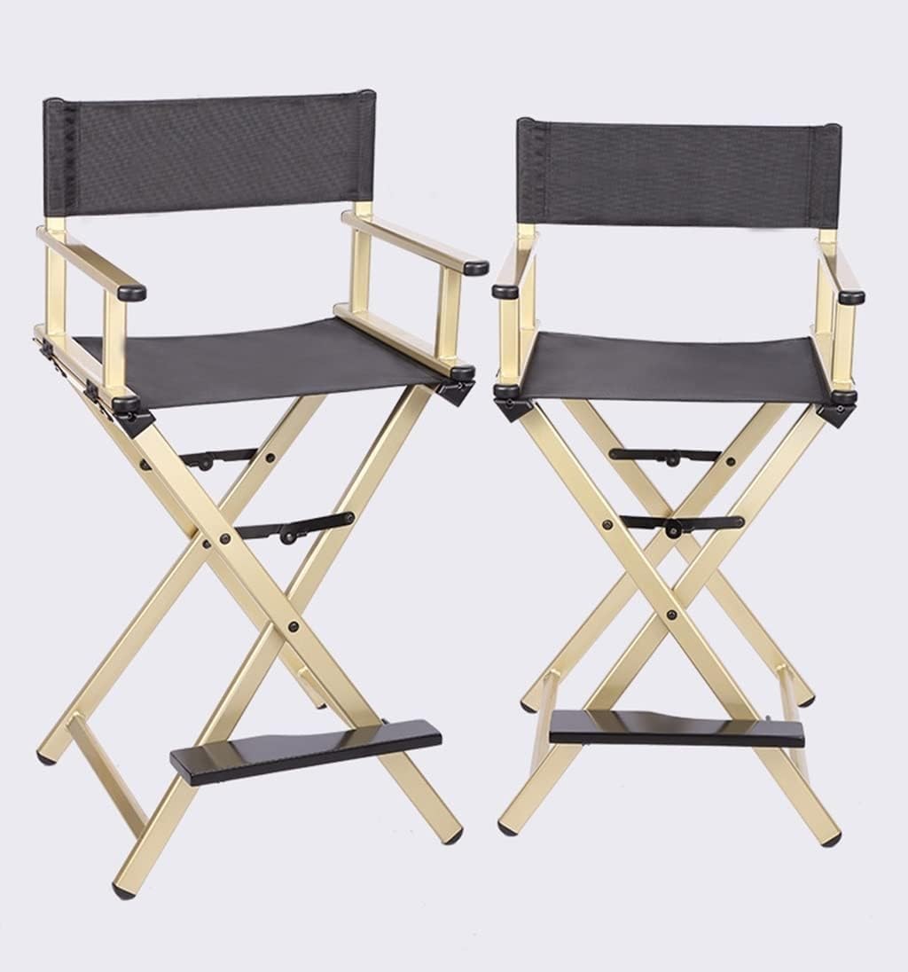 Gold Aluminum Foldable Director's Chair W4731