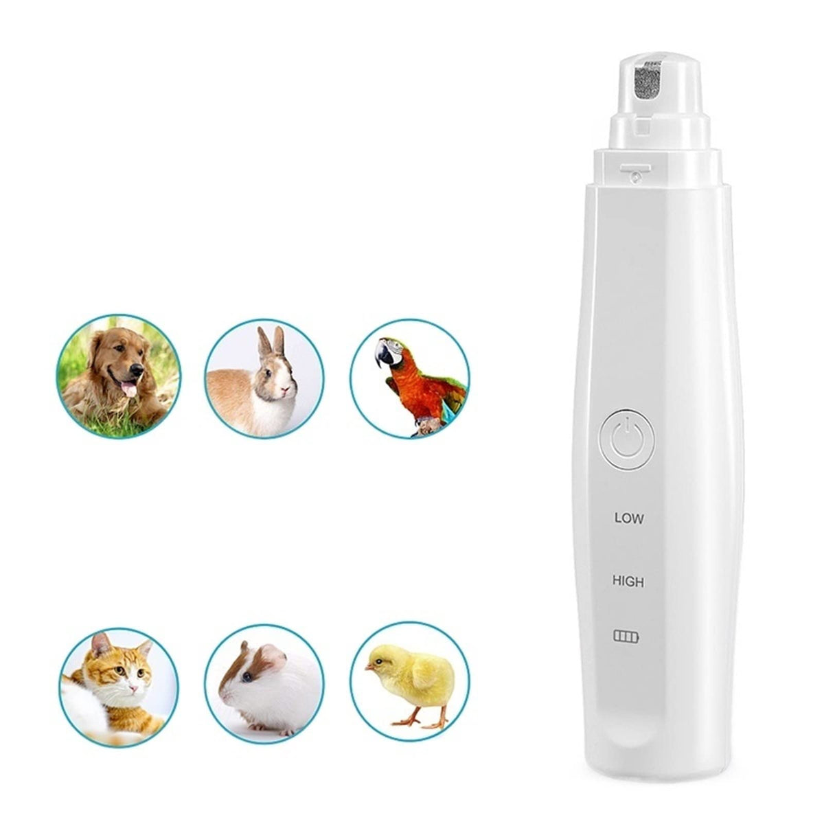Rechargeable Electric Dog Nail Clipper H10003
