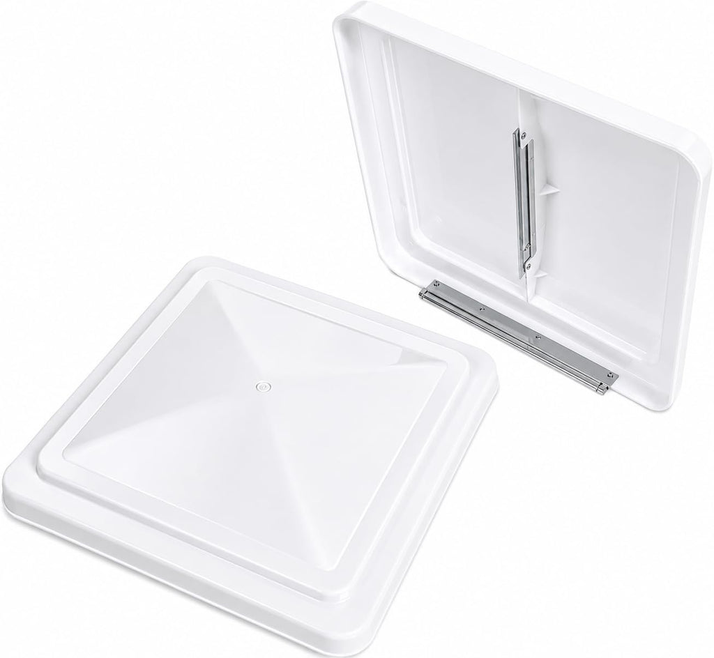 White 2 Pack Roof Vent Cover S95152