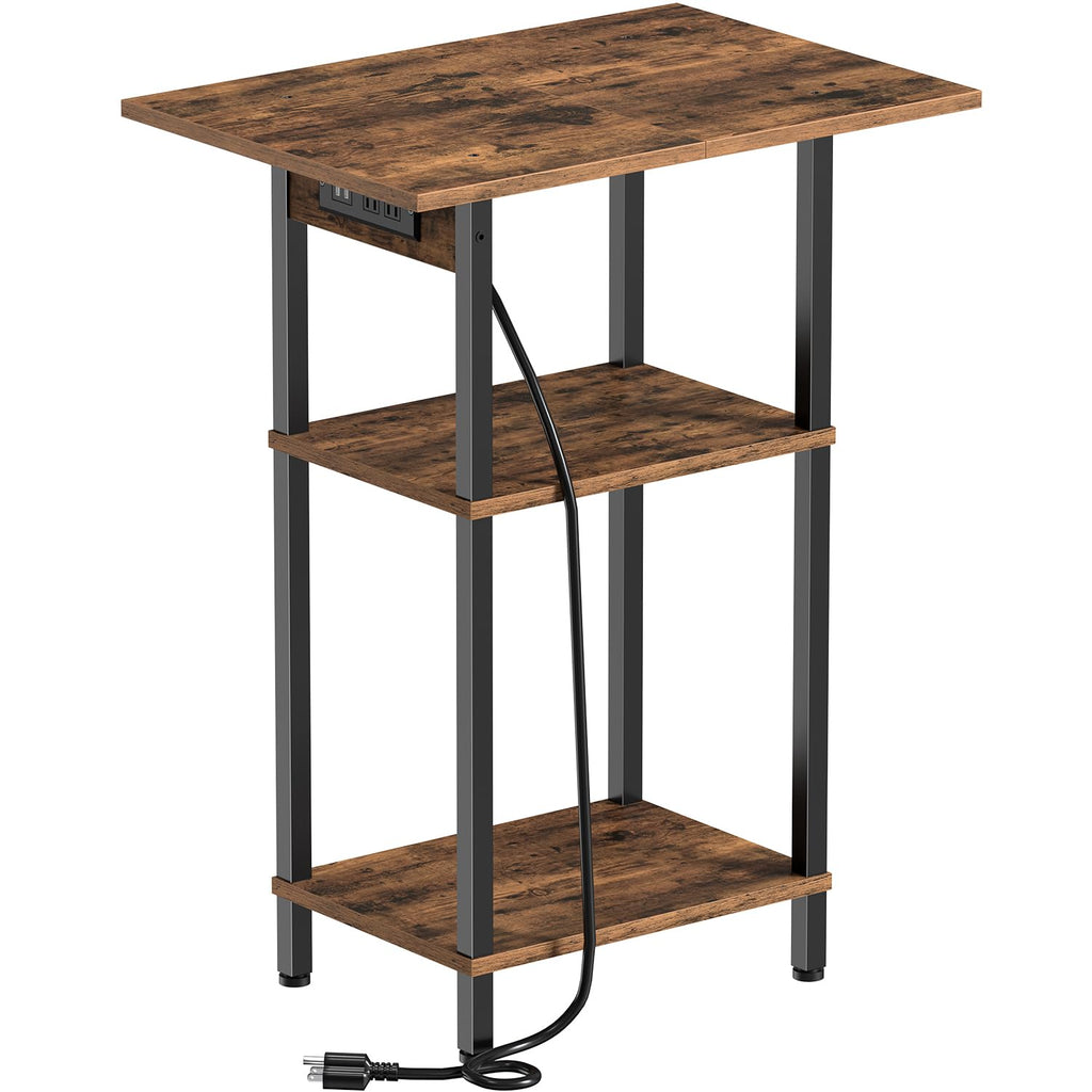 Tall End Table with Charging Station G5555