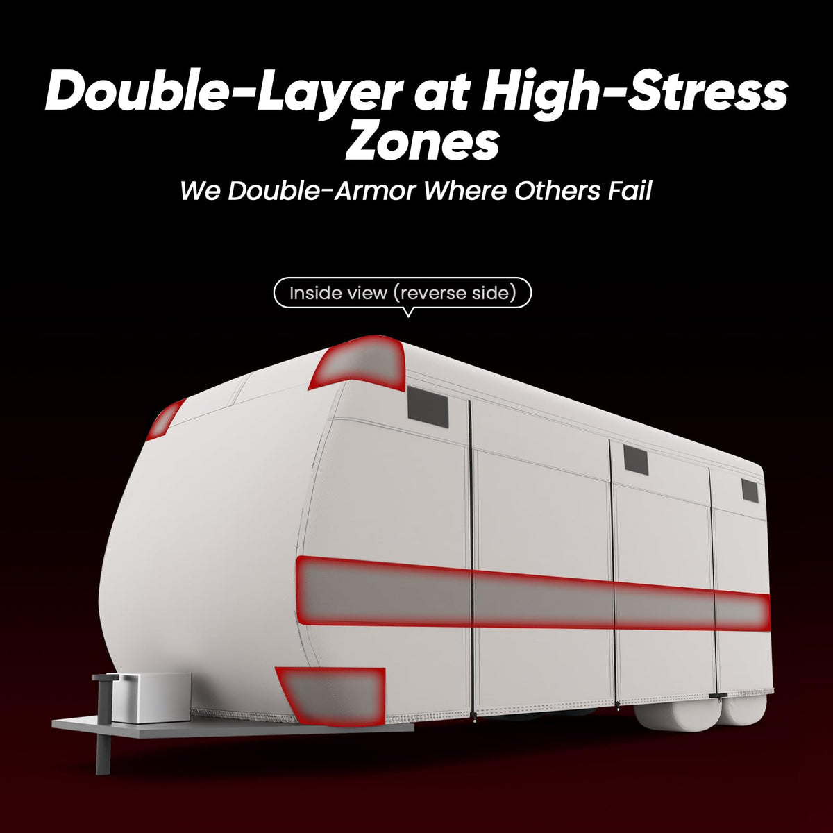 RV Cover for 24-27ft Travel Trailers C6972