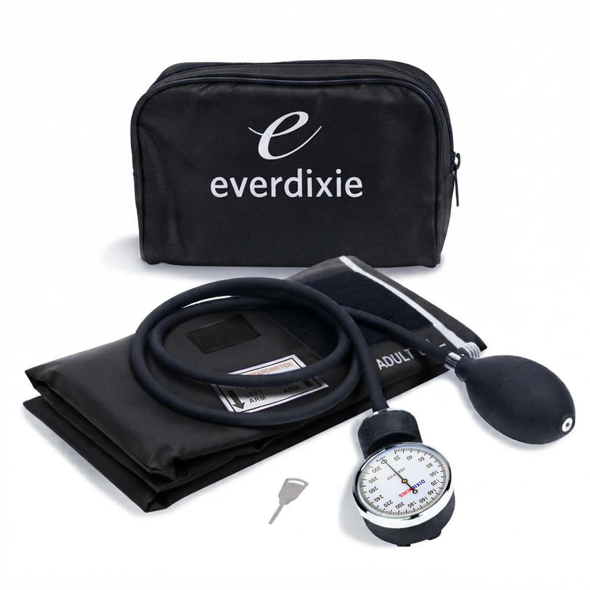Aneroid Sphygmomanometer Blood Pressure Set with Adult Cuff and Carrying Case N169355