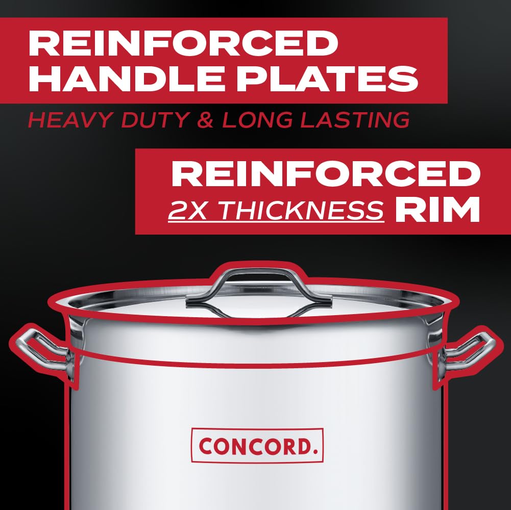 40 Quart Stainless Steel Stock Pot V5932