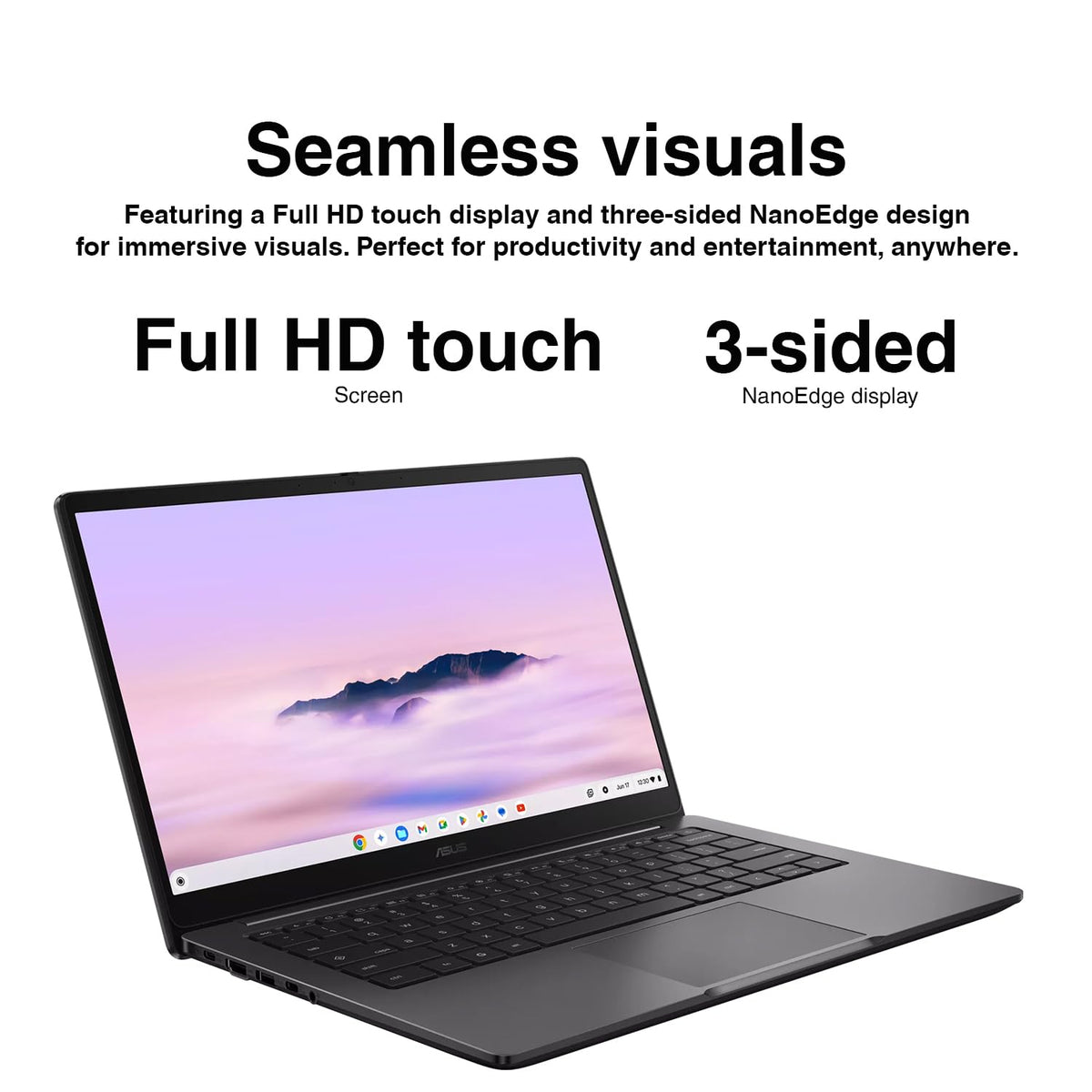 14" FHD Touchscreen Chromebook K536