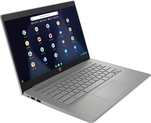 14 Inch Chromebook Laptop, Intel Celeron N4120, 4GB RAM, 128GB Storage, Gray O1319