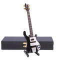 Miniature Electric Bass Guitar with Stand and Case U829614