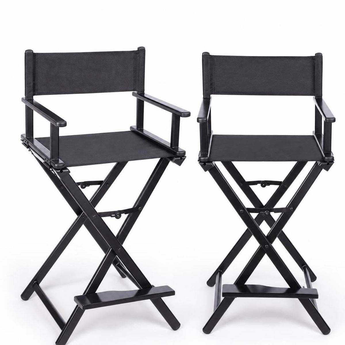 Portable Folding Director Chair with Headrest U259