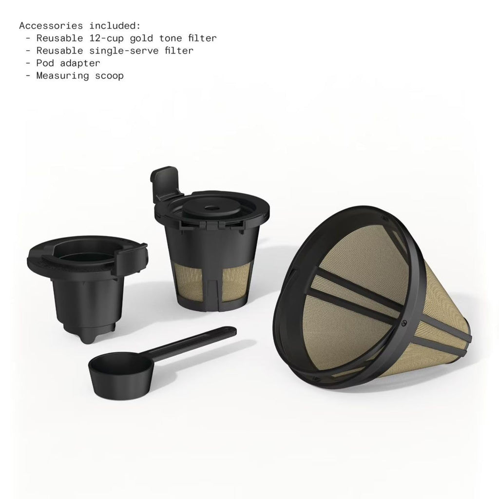 12-Cup Programmable Coffee Maker and Single Serve Brewer W5693