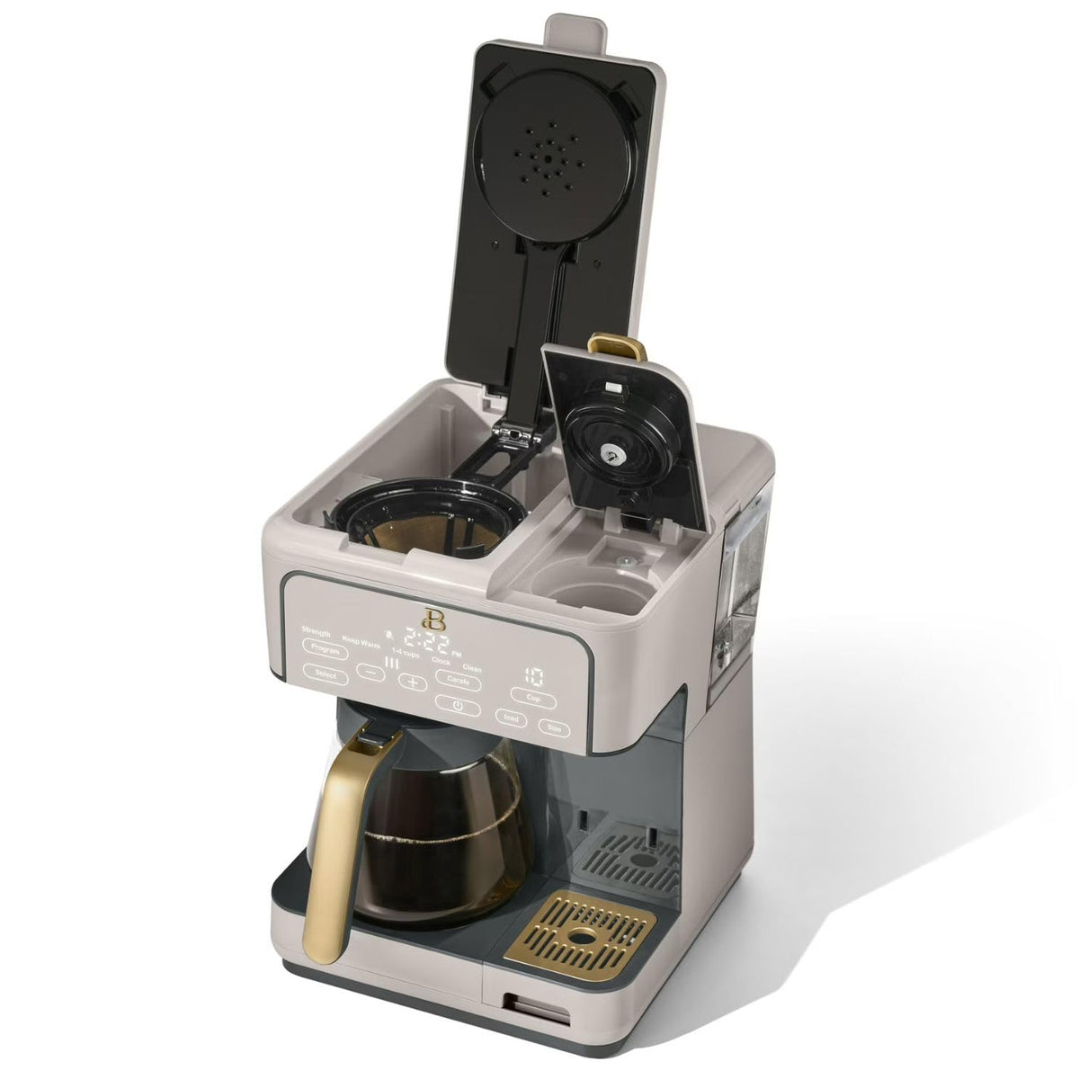 12-Cup Programmable Coffee Maker and Single Serve Brewer W5693
