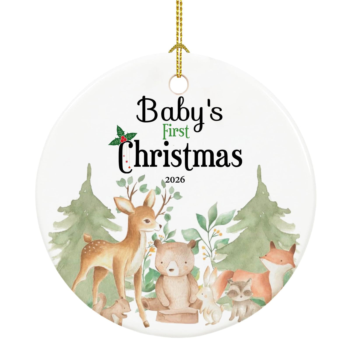Baby's First Christmas Ornament 2026 V42303