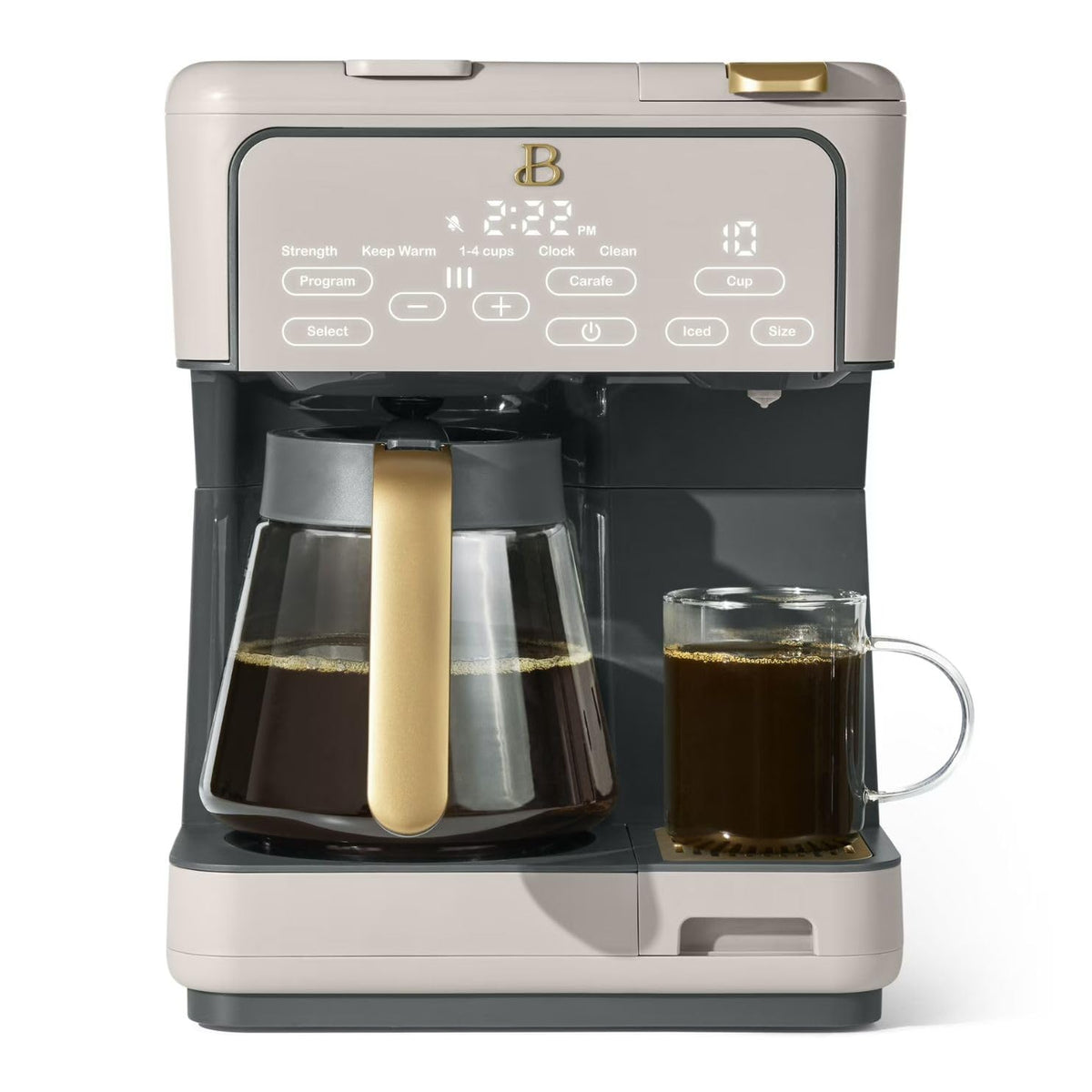 12-Cup Programmable Coffee Maker and Single Serve Brewer W5693