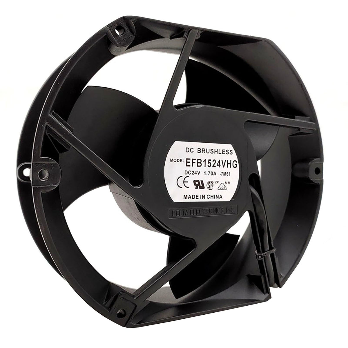 24V 172mm Cooling Fan 3Pin 3Wire Dual Ball B1734