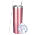 20 oz Stainless Steel Vacuum Insulated Tumbler with Lid and Straw Z9132