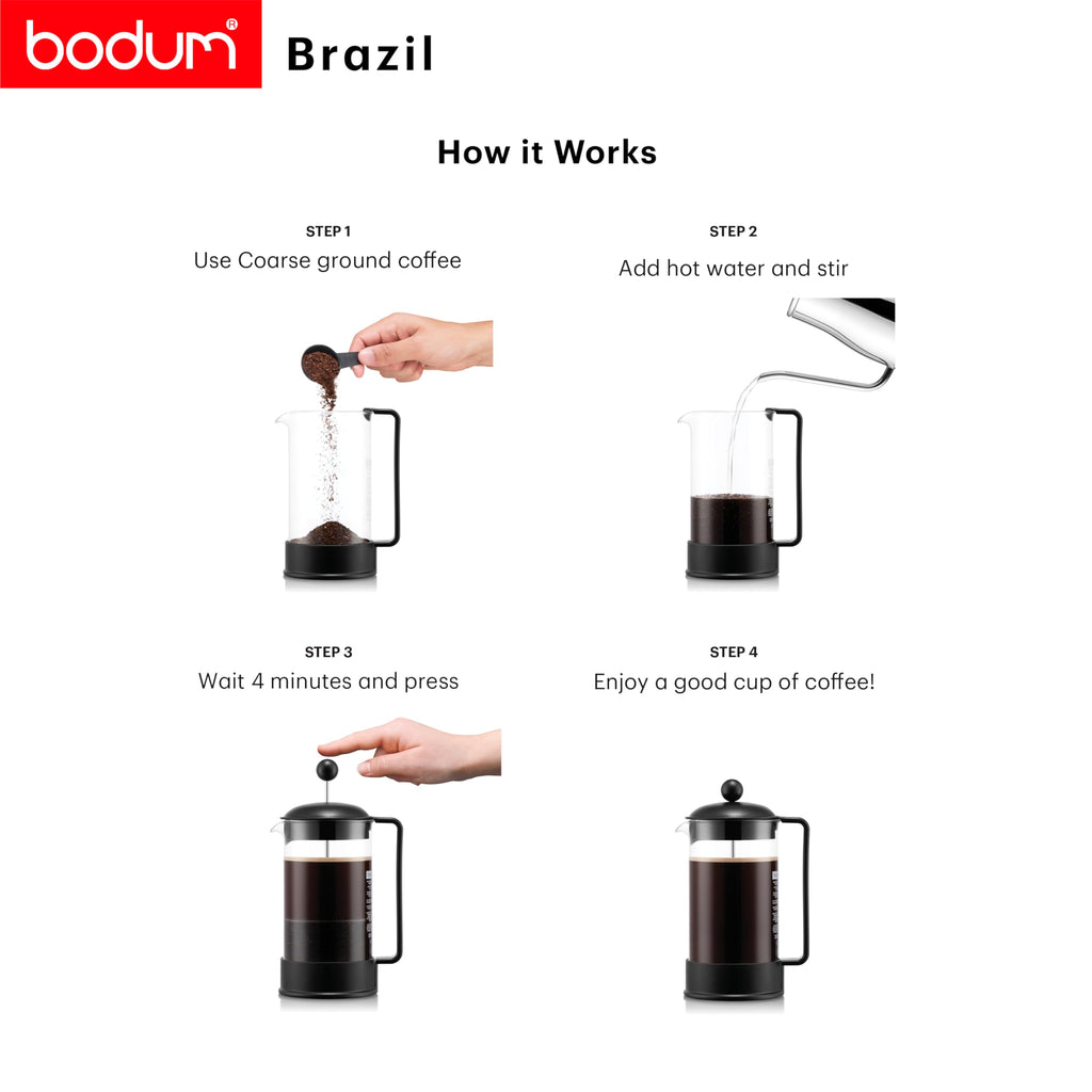 8 Cup French Press Coffee Maker O15783