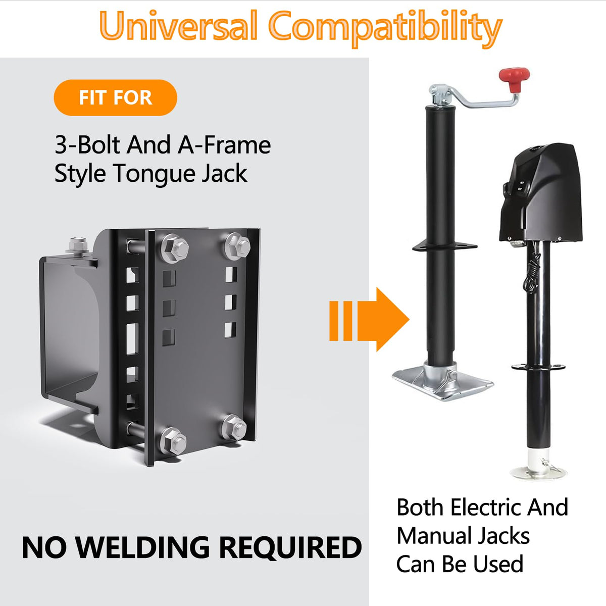 Trailer Jack Relocation Kit M85261