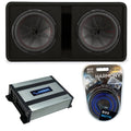 Dual 12" Loaded Sub Box with 800W Amp N904264