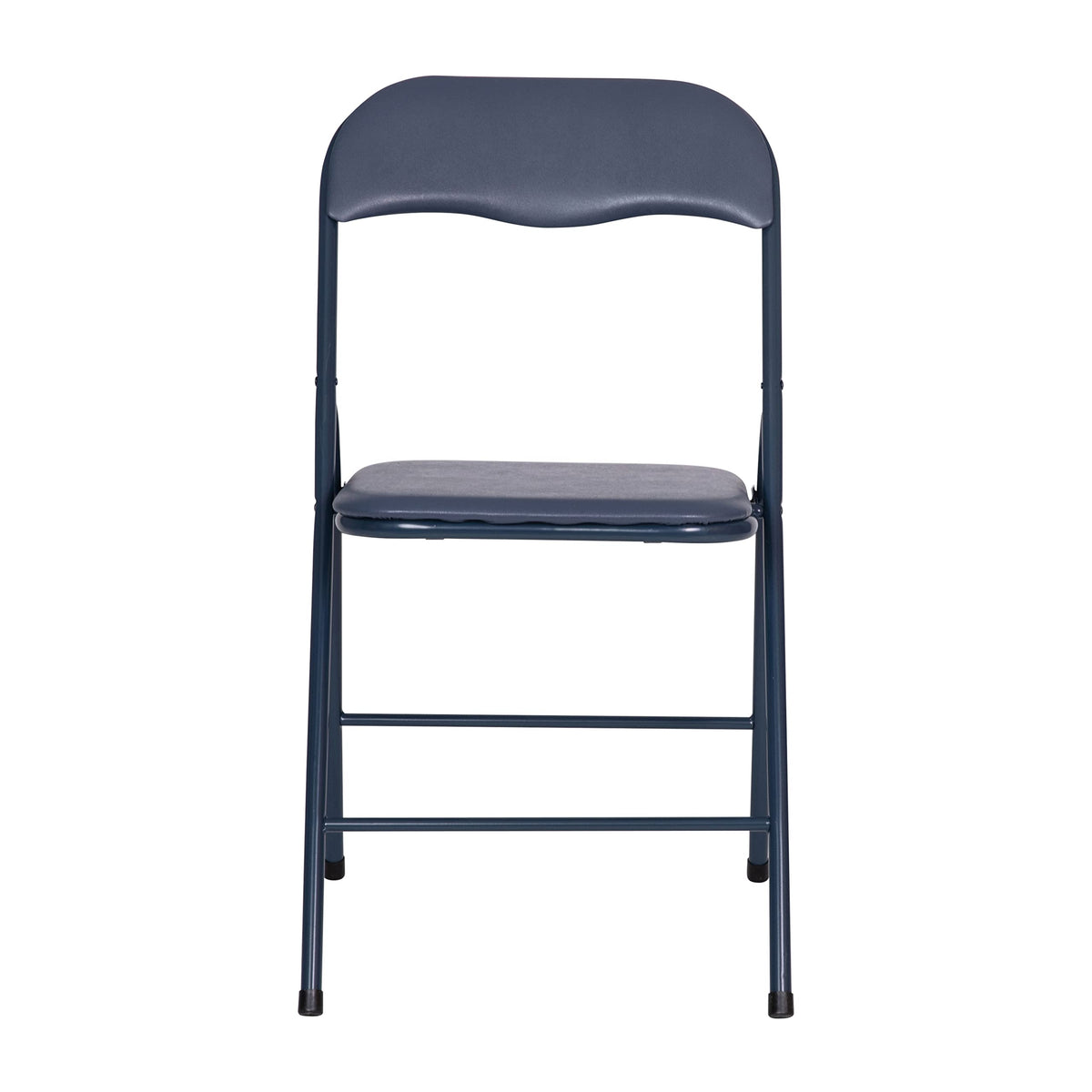 Navy Square Folding Card Table and Chairs Set K653