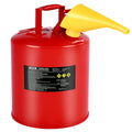 5 Gallon Red Metal Safety Gas Can with Flame Arrester T30538