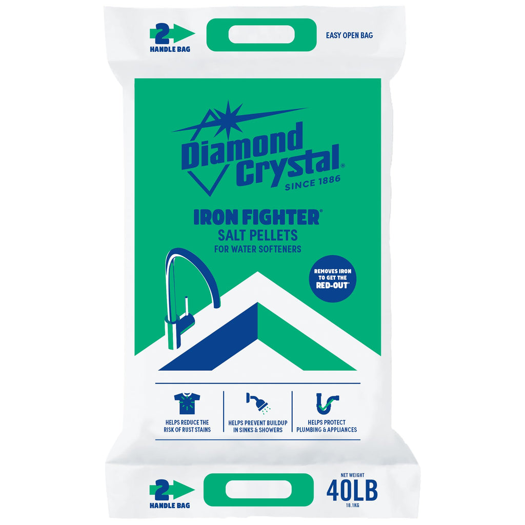 2 Pack Water Softener Salt Pellets, 40 lb C952