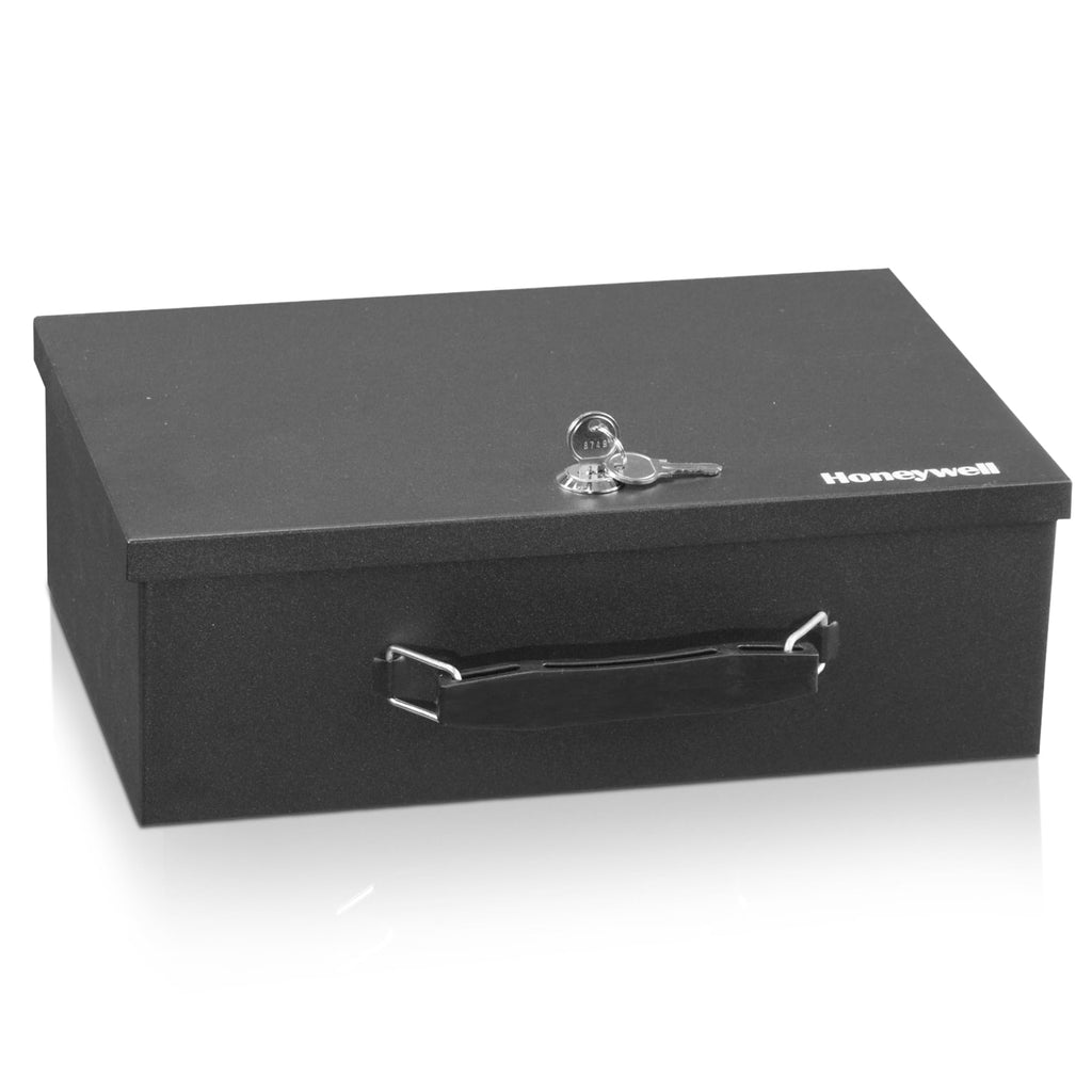 Black Steel Safe Box with Keys Y3211
