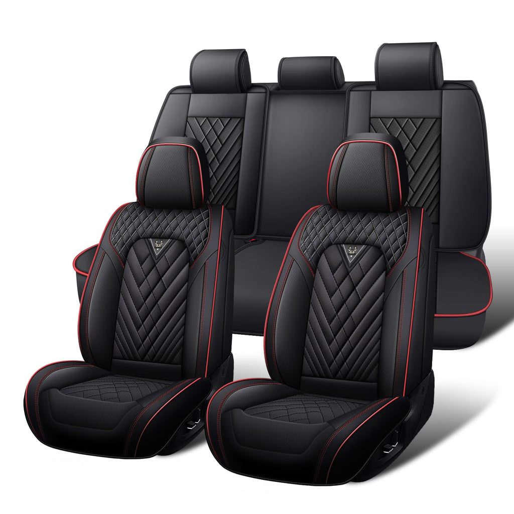 Waterproof Nappa Leather Full Set Car Seat Covers H719