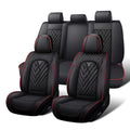 Waterproof Nappa Leather Full Set Car Seat Covers H719