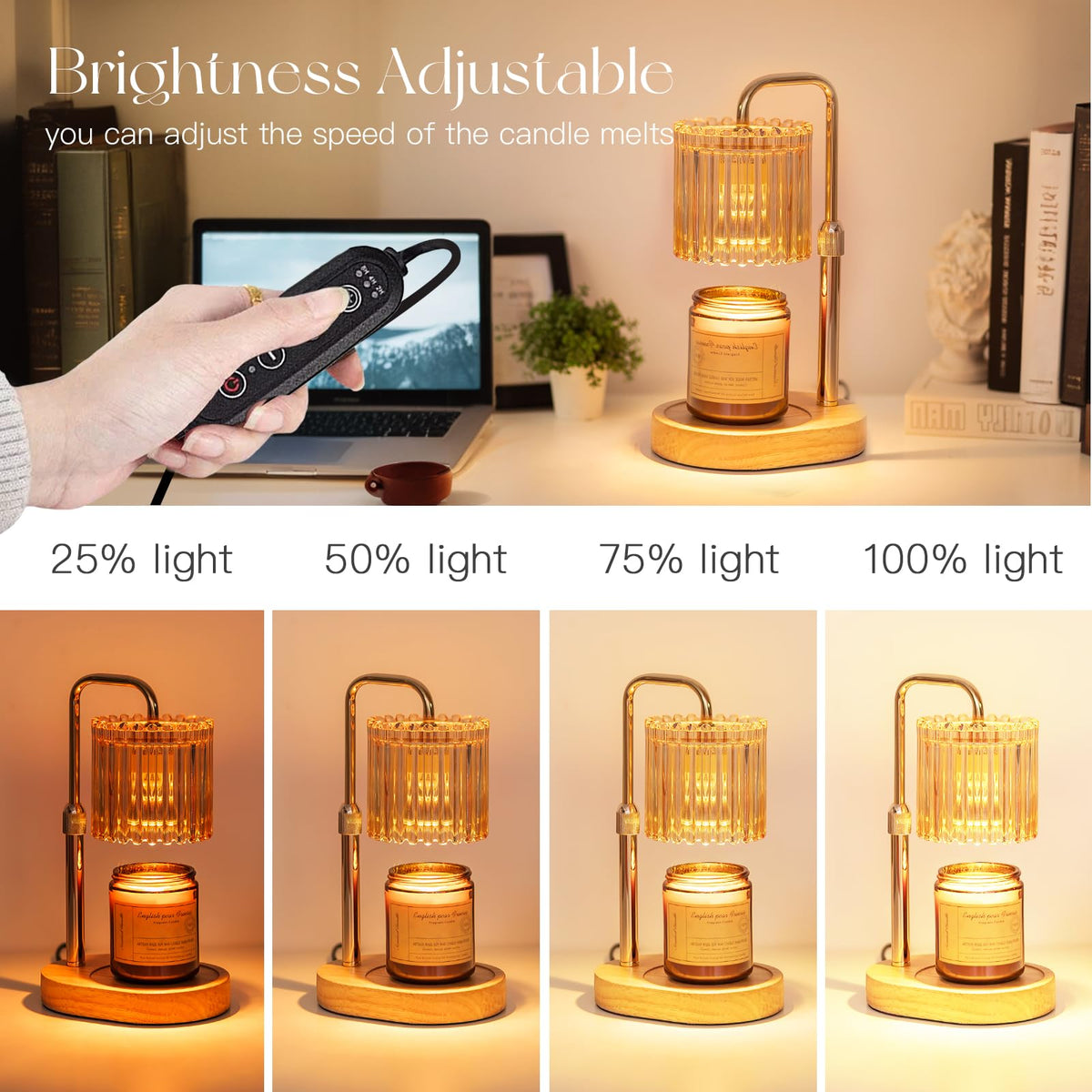 Candle Warmer Lamp with Timer A80578