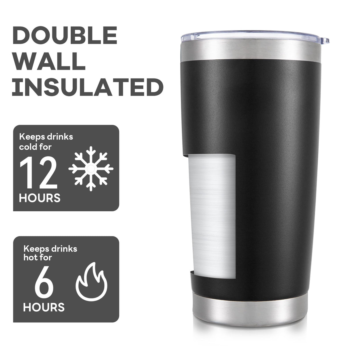 20 oz Stainless Steel Insulated Tumbler R72513
