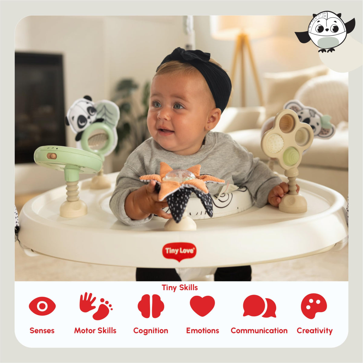 4-in-1 Baby Activity Center with Lights & Music E597