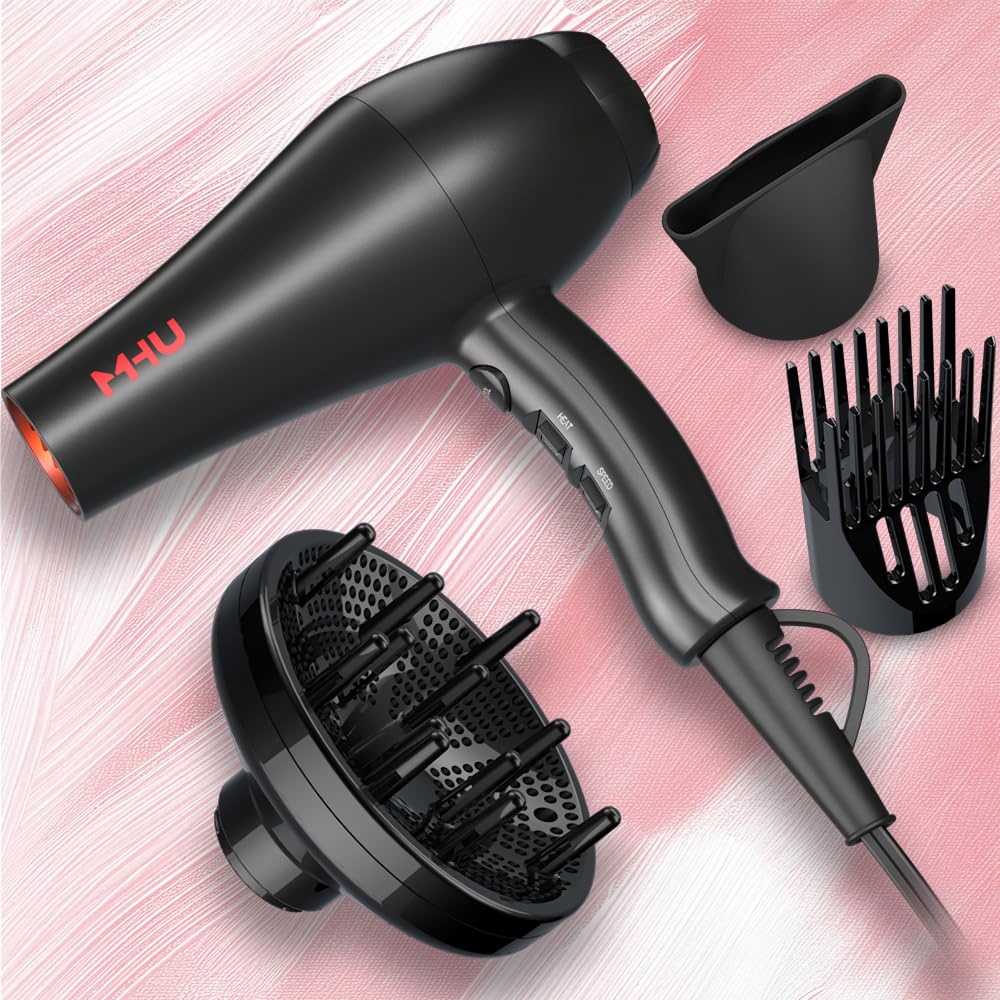 1875W Far Infrared Hair Dryer Black K679053