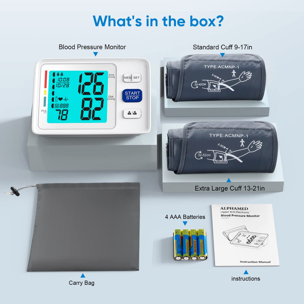 Blood Pressure Monitor with Dual Cuffs R36198