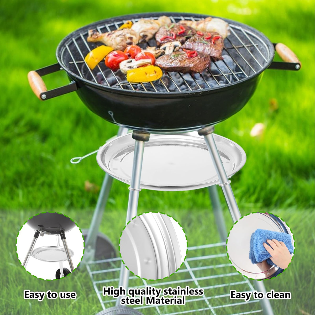 Charcoal Grill Ash Catcher Pan I891288
