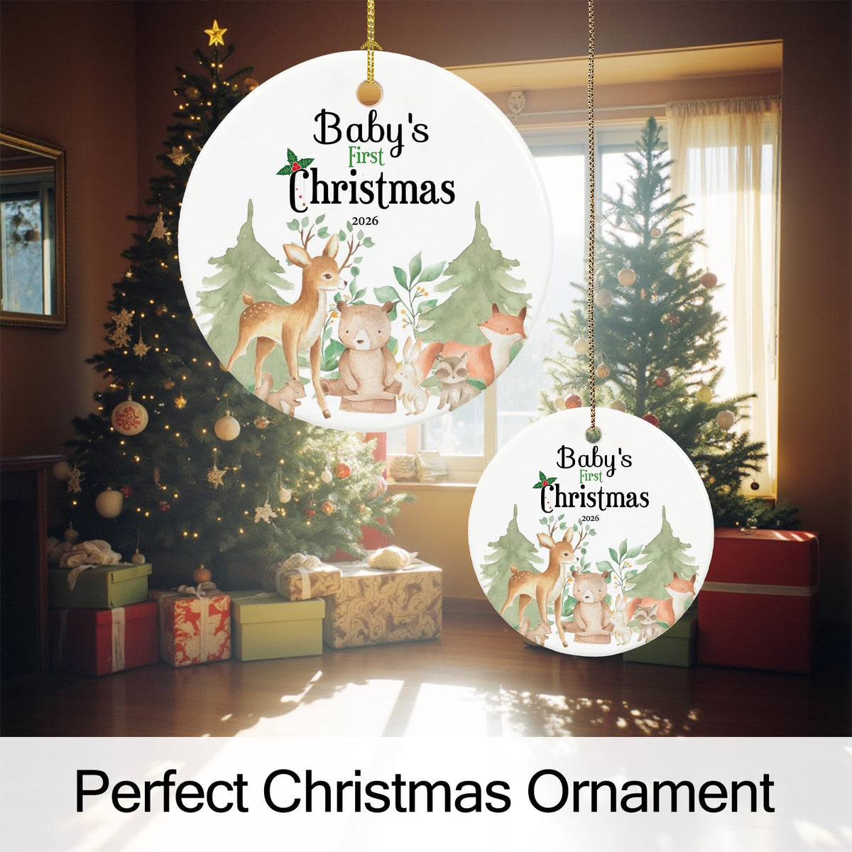 Baby's First Christmas Ornament 2026 V42303