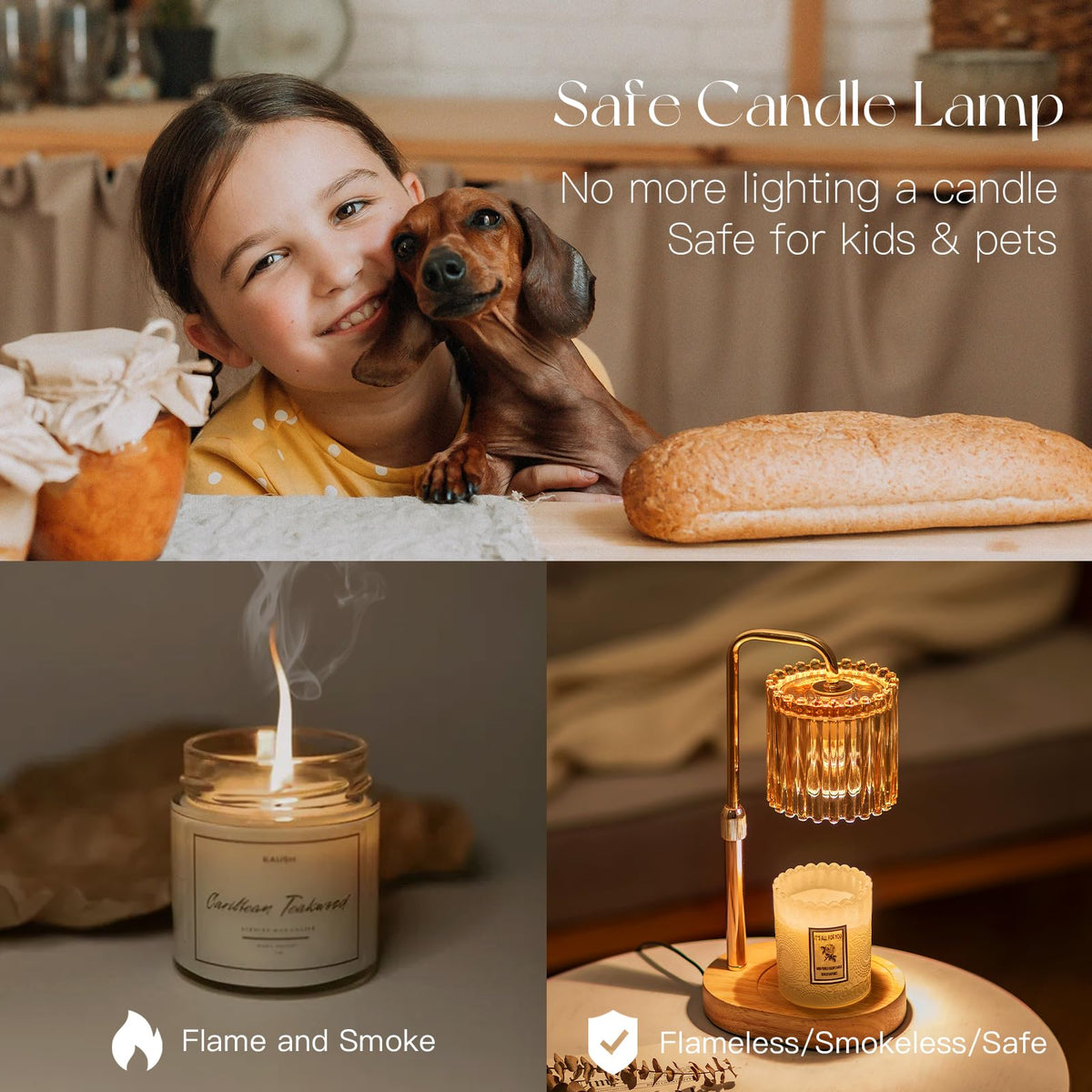 Candle Warmer Lamp with Timer A80578