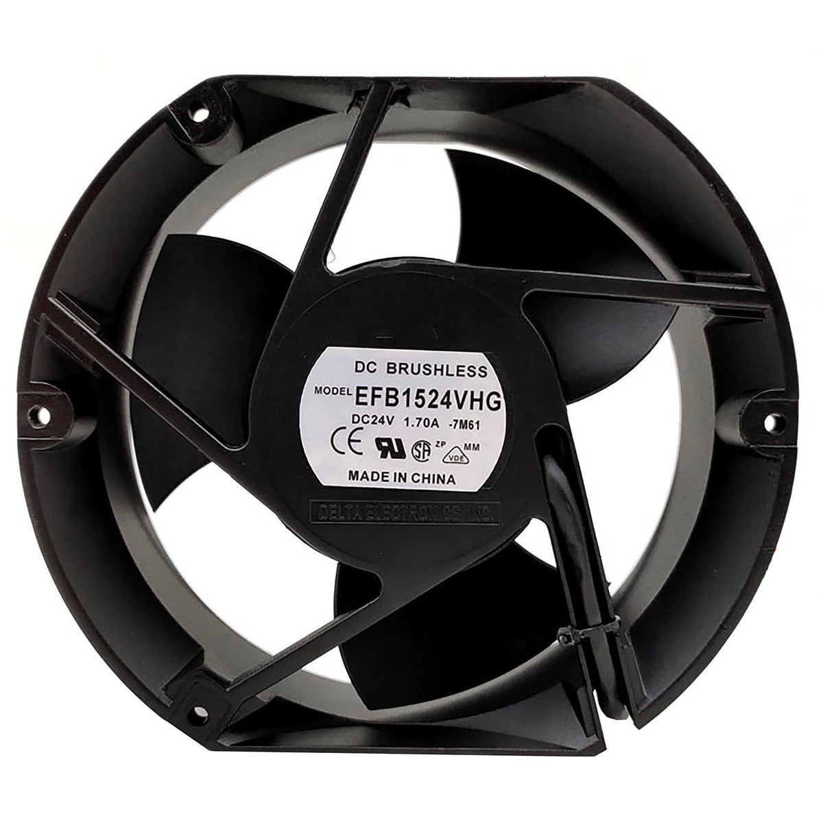 24V 172mm Cooling Fan 3Pin 3Wire Dual Ball B1734