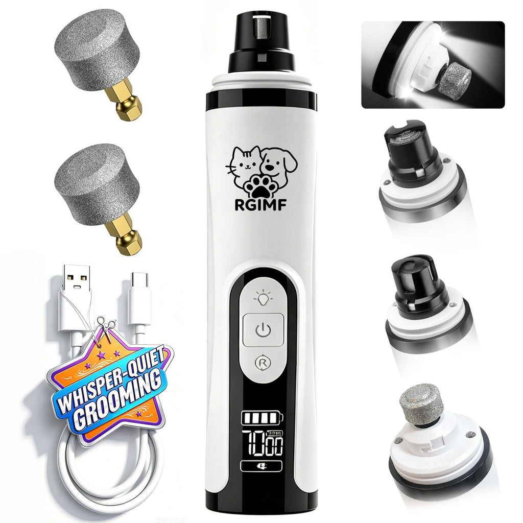 Dog Nail Grinder with Light F666