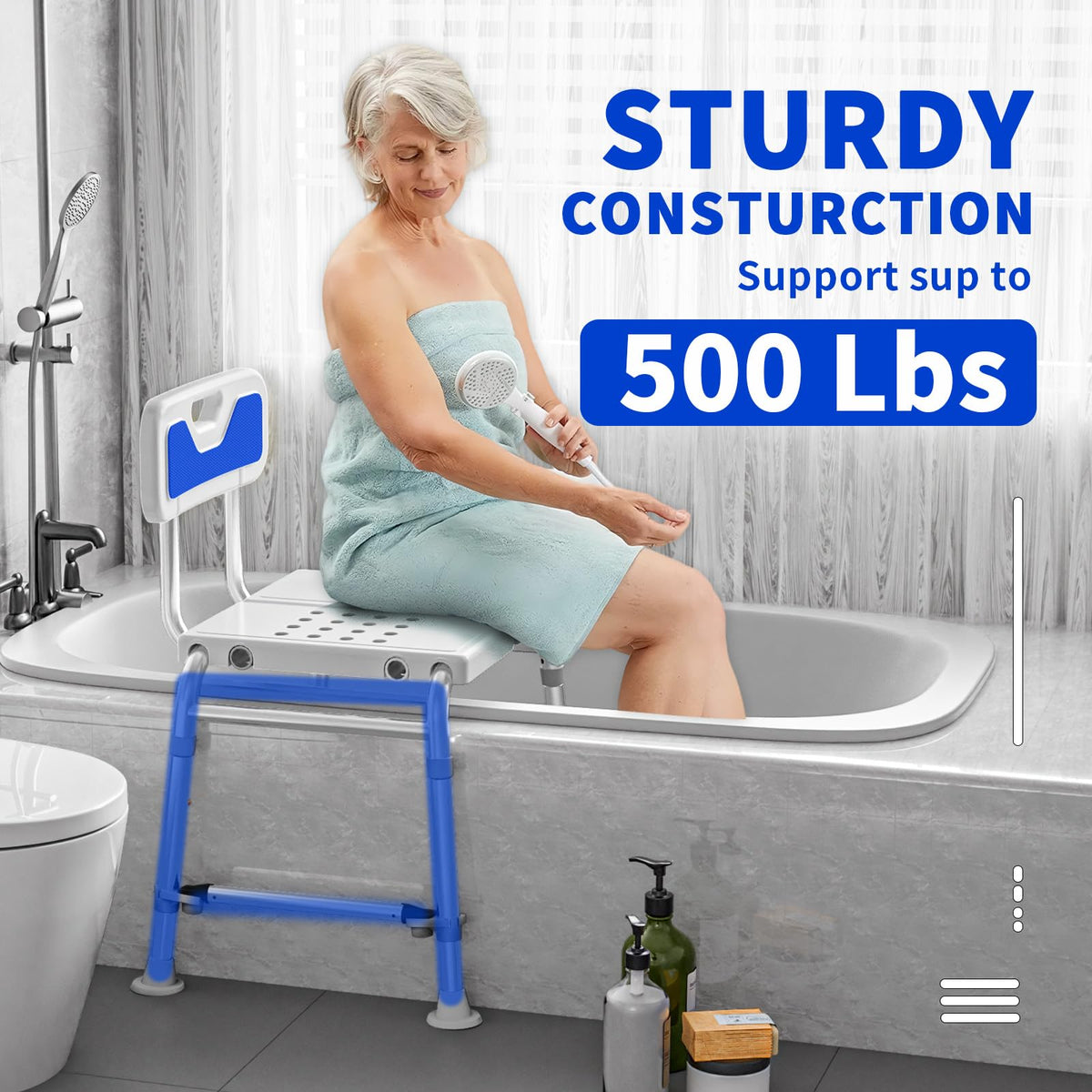 Bathtub Transfer Bench 500 Lb R144