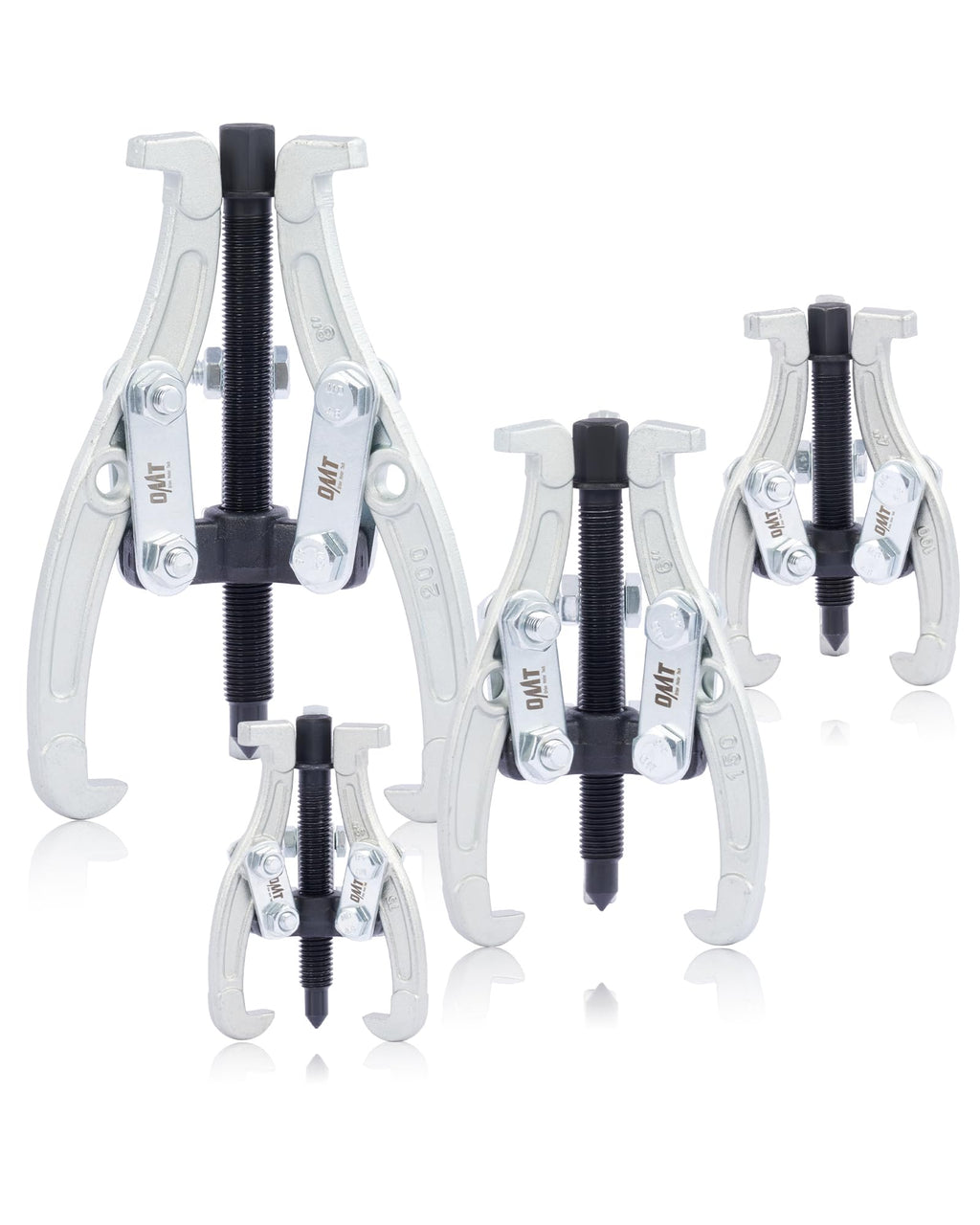 3" 4" 6" 8" 3 Jaw Gear Puller Set with Reversible Jaws F2877