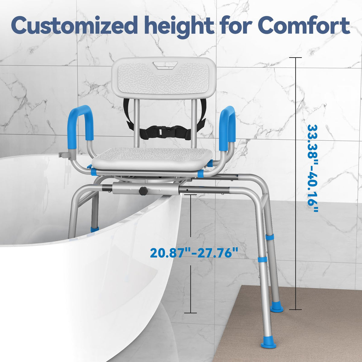 Sliding Shower Chair Tub Transfer Bench Y862311