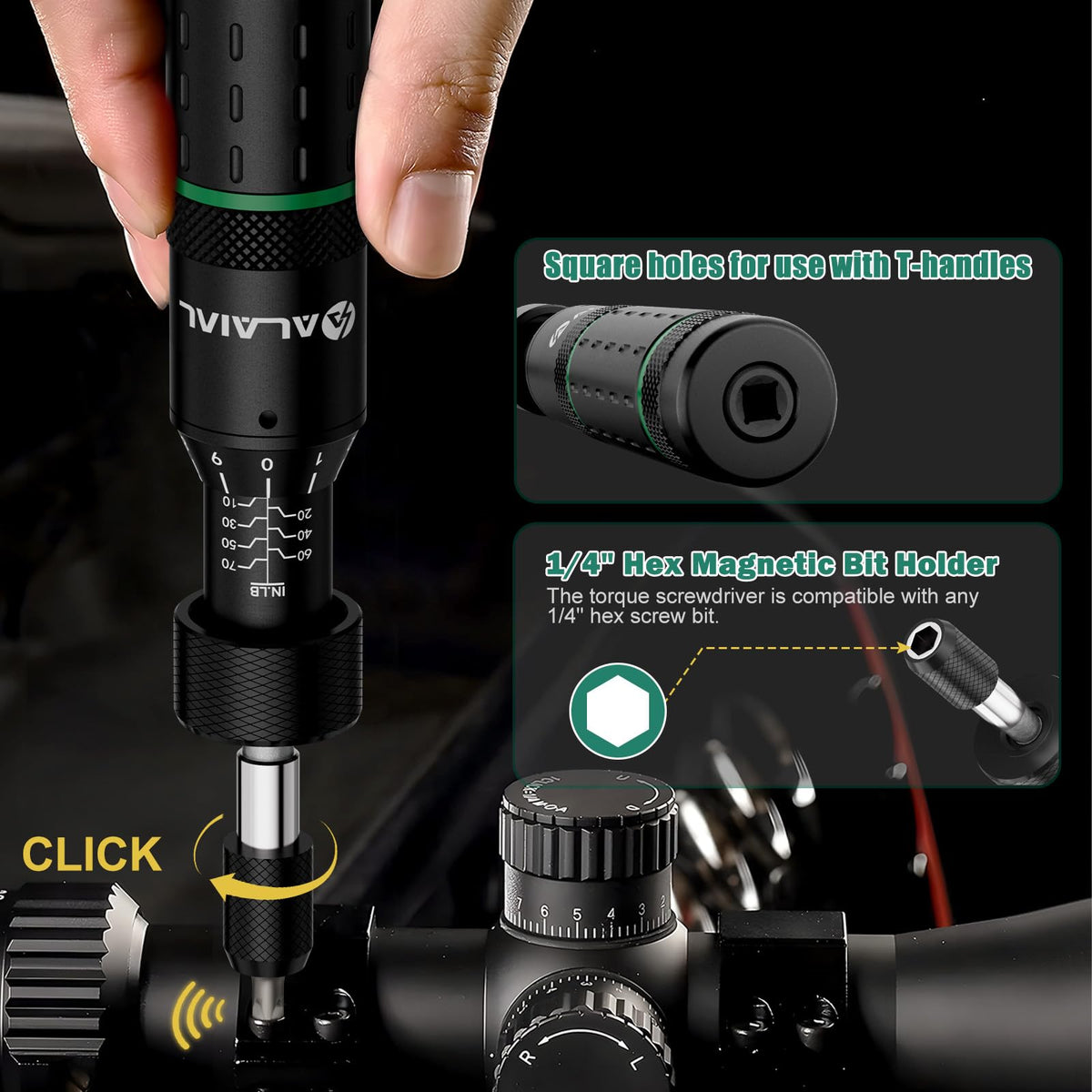 Inch-Pound Torque Screwdriver Kit U3667