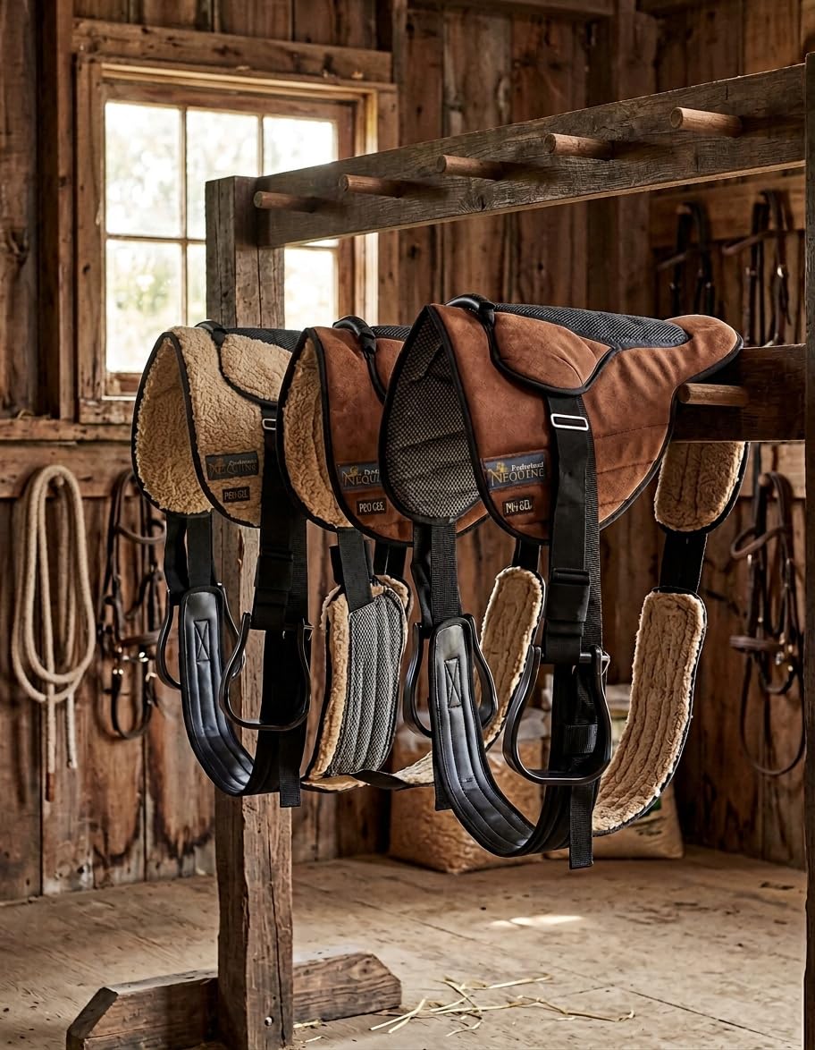 Lightweight Neoprene Padded Bareback Saddle Pad M32754