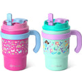 16oz Kids Insulated Tumbler with Handle, 2 Pack T664538